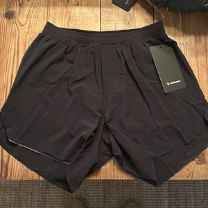 Brand new men’s lululemon running shorts
